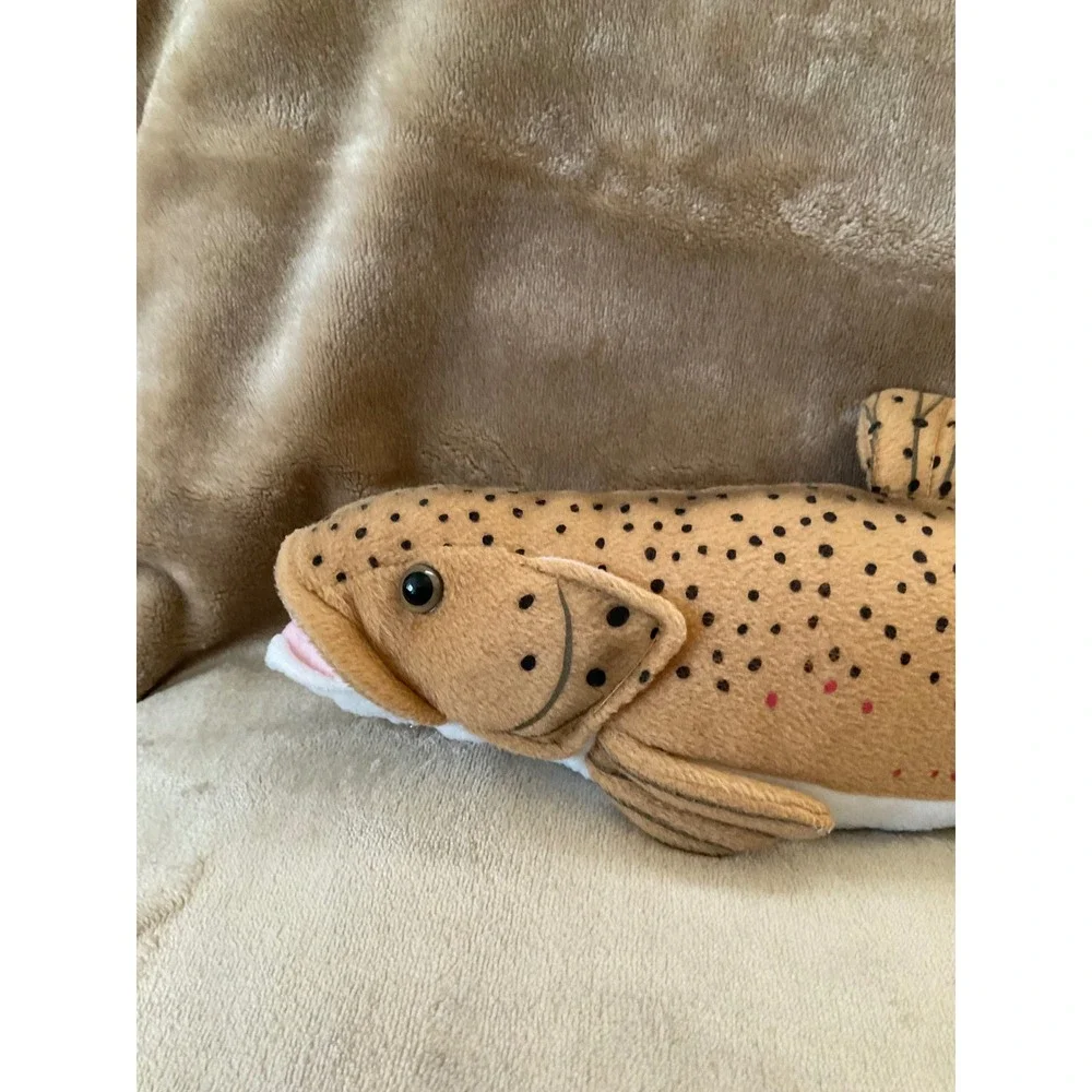 Cabin Critters Brown Trout Plush Stuffed Animal Fish 17 Inch Realistic Toy